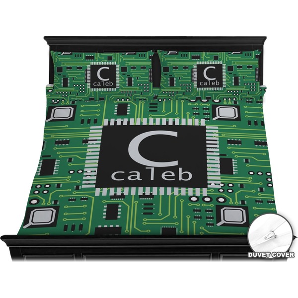 Circuit Board Bedding Set (King) - Duvet