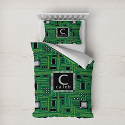 Circuit Board Duvet Cover Set - Twin XL (Personalized)
