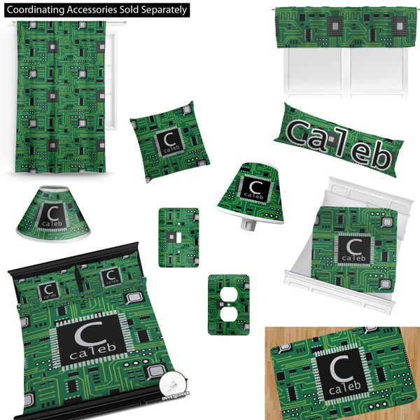 Circuit Board Bedroom Decor & Accessories2