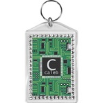 Circuit Board Bling Keychain (Personalized)