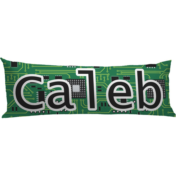 Custom Circuit Board Body Pillow Case (Personalized)