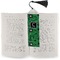 Circuit Board Bookmark with tassel - In book