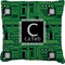 Circuit Board Personalized Burlap Pillow Case