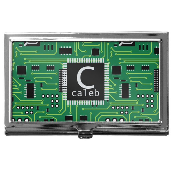 Custom Circuit Board Business Card Case