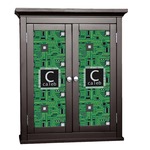 Circuit Board Cabinet Decal - Large (Personalized)