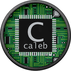 Circuit Board Cabinet Knob (Black) (Personalized)