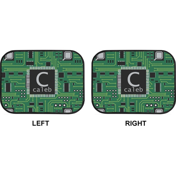 Circuit Board Car Floor Mats (Back Seat) (Approval)