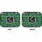 Circuit Board Car Floor Mats (Back Seat) (Approval)