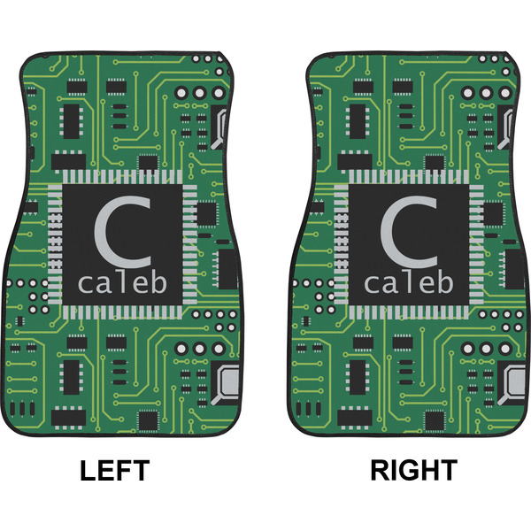 Circuit Board Car Mat Front - Approval