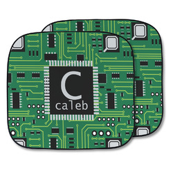 Circuit Board Car Sun Shade - Two Piece (Personalized)