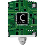 Circuit Board Ceramic Night Light (Personalized)