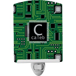 Circuit Board Ceramic Night Light (Personalized)