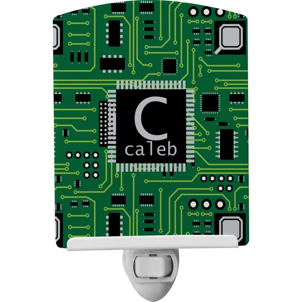 Custom Circuit Board Ceramic Night Light (Personalized)
