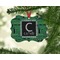 Circuit Board Christmas Ornament (On Tree)