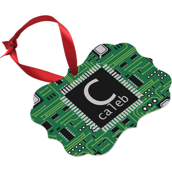 Circuit Board Christmas Ornament