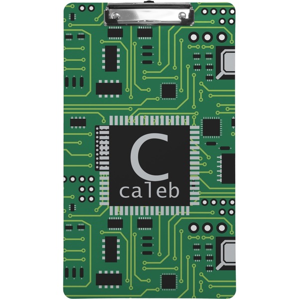 Custom Circuit Board Clipboard (Legal Size) (Personalized)