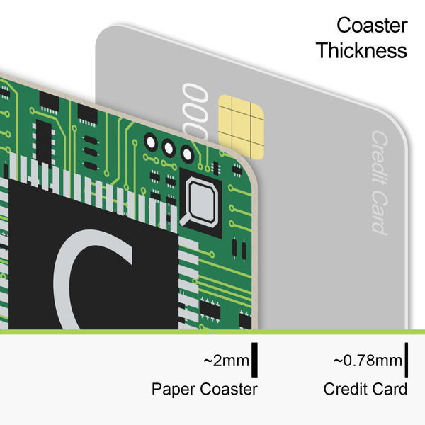 Circuit Board Coaster Thickness