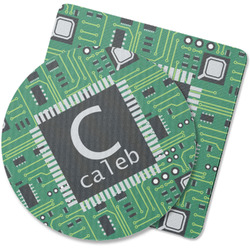 Circuit Board Rubber Backed Coaster (Personalized)