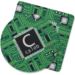 Circuit Board Rubber Backed Coaster (Personalized)