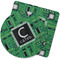 Circuit Board Rubber Backed Coaster (Personalized)