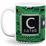 Circuit Board 11 Oz Coffee Mug - White (Personalized)
