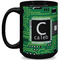 Circuit Board Coffee Mug - 15 oz - Black Full