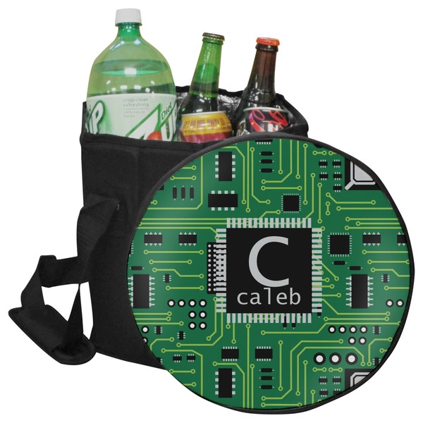 Custom Circuit Board Collapsible Cooler & Seat (Personalized)
