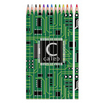 Circuit Board Colored Pencils (Personalized)
