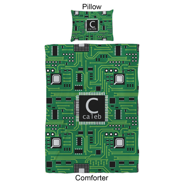Circuit Board Comforter Set - Twin XL - Approval