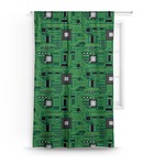 Circuit Board Curtain - 50"x84" Panel
