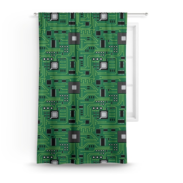 Custom Circuit Board Curtain - 50"x84" Panel