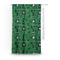 Circuit Board Curtain With Window and Rod