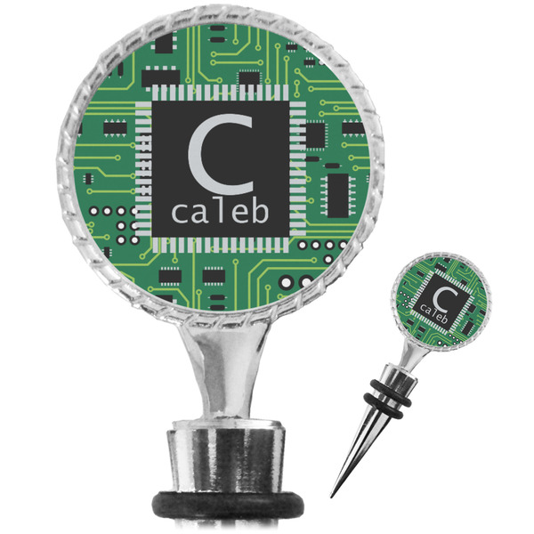 Custom Circuit Board Wine Bottle Stopper (Personalized)