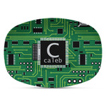 Circuit Board Plastic Platter - Microwave & Oven Safe Composite Polymer (Personalized)