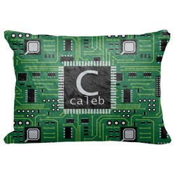 Circuit Board Decorative Baby Pillowcase - 16"x12" (Personalized)