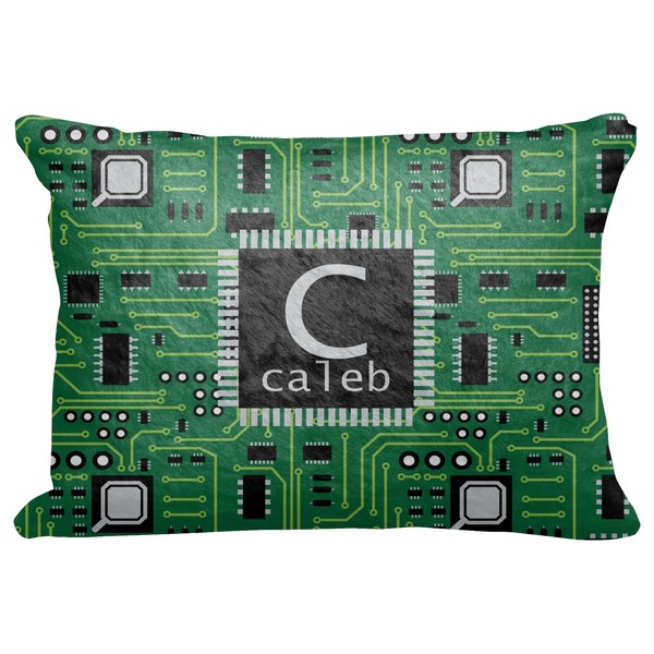 Custom Circuit Board Decorative Baby Pillowcase - 16"x12" (Personalized)