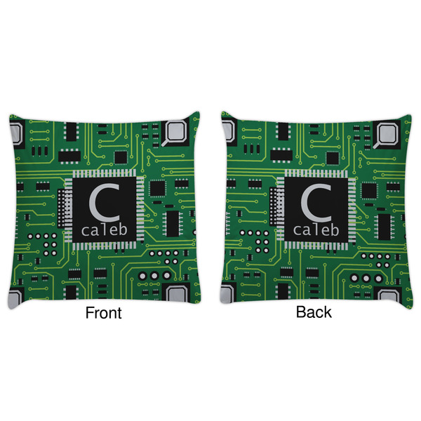 Circuit Board Decorative Pillow Case - Approval