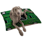 Circuit Board Dog Bed - Large w/ Name and Initial