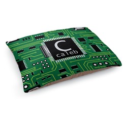 Circuit Board Dog Bed - Medium w/ Name and Initial