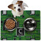 Circuit Board Dog Food Mat - Medium LIFESTYLE