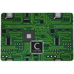 Circuit Board Dog Food Mat w/ Name and Initial