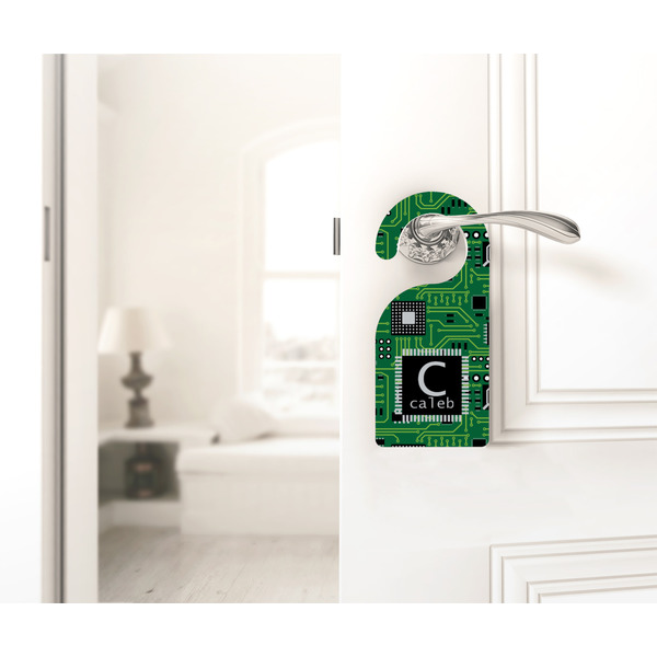 Circuit Board Door Hanger - LIFESTYLE