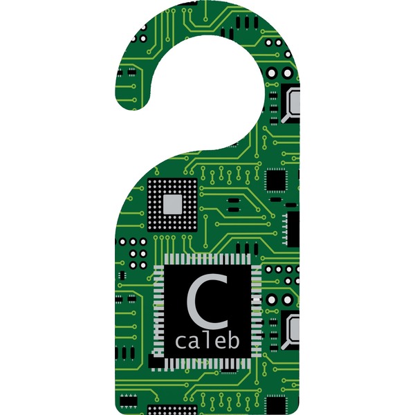 Custom Circuit Board Door Hanger (Personalized)