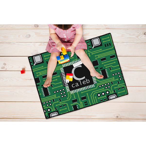 Circuit Board Door Mats - LIFESTYLE kid