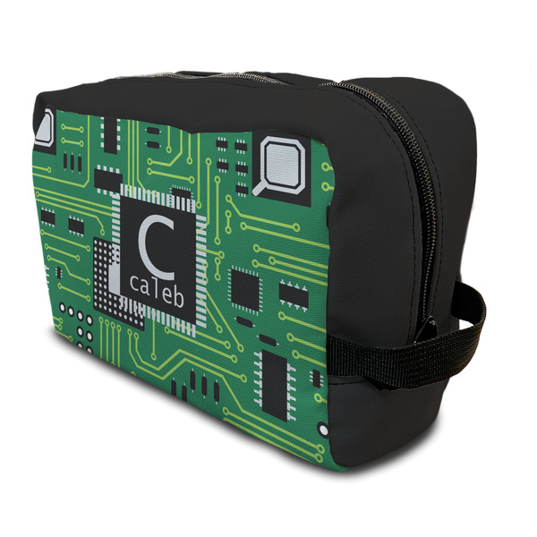 Custom Circuit Board Toiletry Bag / Dopp Kit (Personalized)