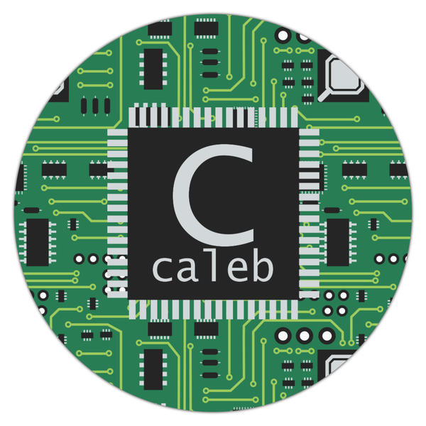 Circuit Board Drink Topper - Large - Single