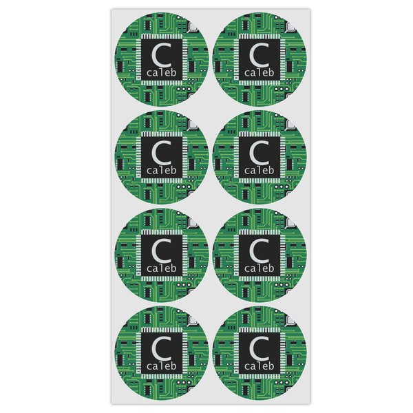 Circuit Board Drink Topper - Medium - Set of 12