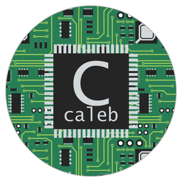 Circuit Board Drink Topper - XLarge - Single