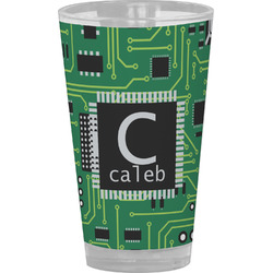 Circuit Board Pint Glass - Full Color (Personalized)
