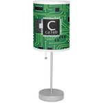 Circuit Board 7" Drum Lamp with Shade (Personalized)